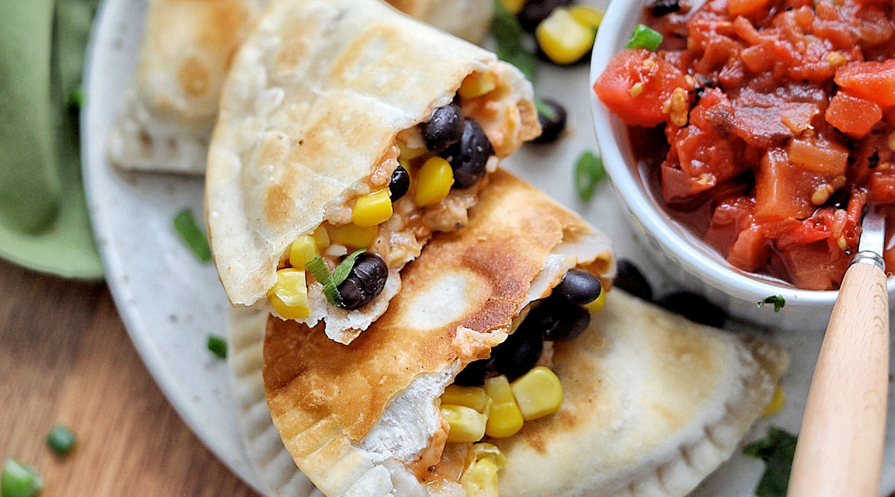 Black Bean and Corn Empanada A Dozen Cousins