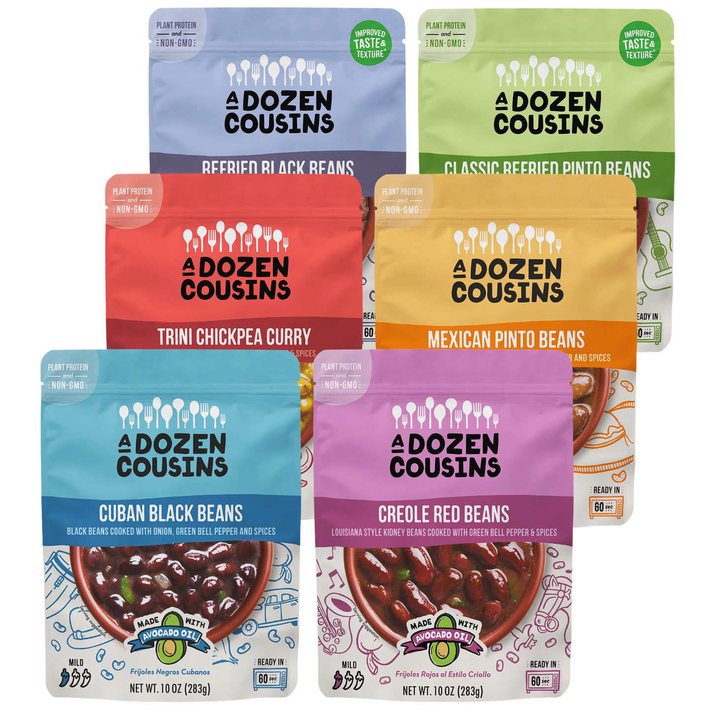 BEAN VARIETY PACK (10 PACK)