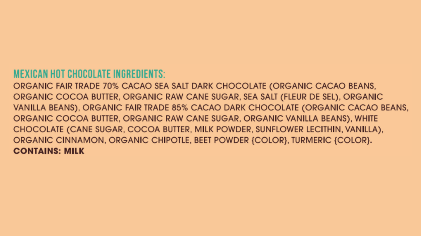 HOT COCOA BOMBS, HISPANIC HERITAGE MONTH - LIMITED EDITION