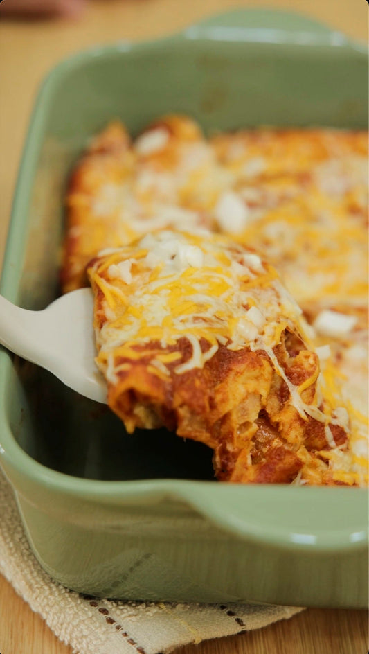 CHEESE ENCHILADAS