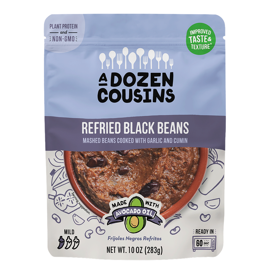 Refried Black Beans (12 Pack)