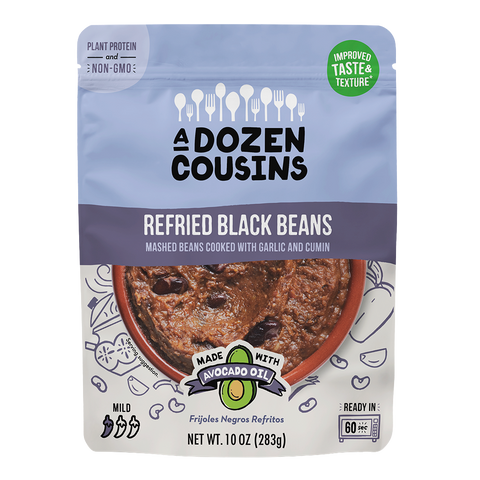 Refried Black Beans (12 Pack)