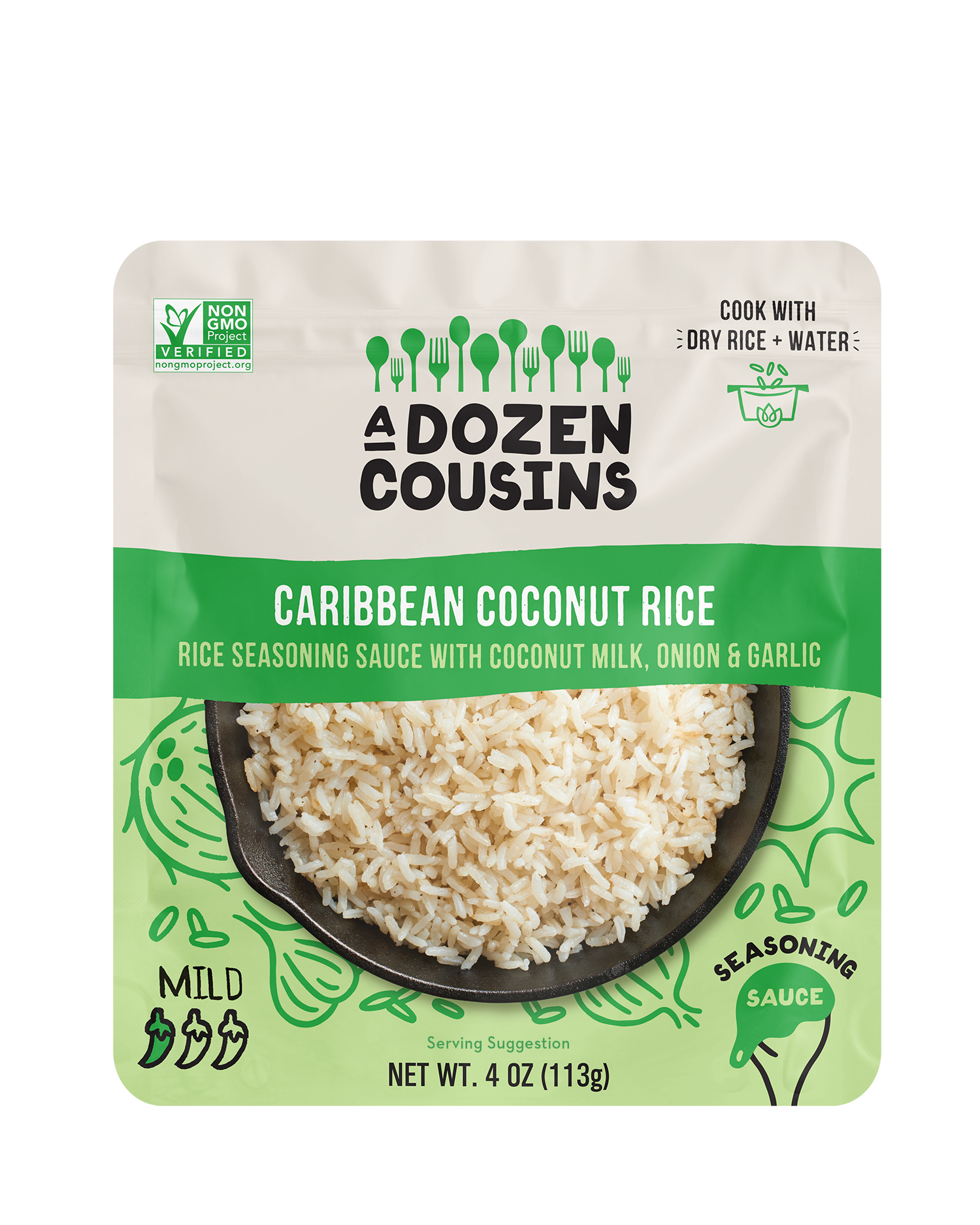 Caribbean Coconut Rice Seasoning Sauce – A Dozen Cousins