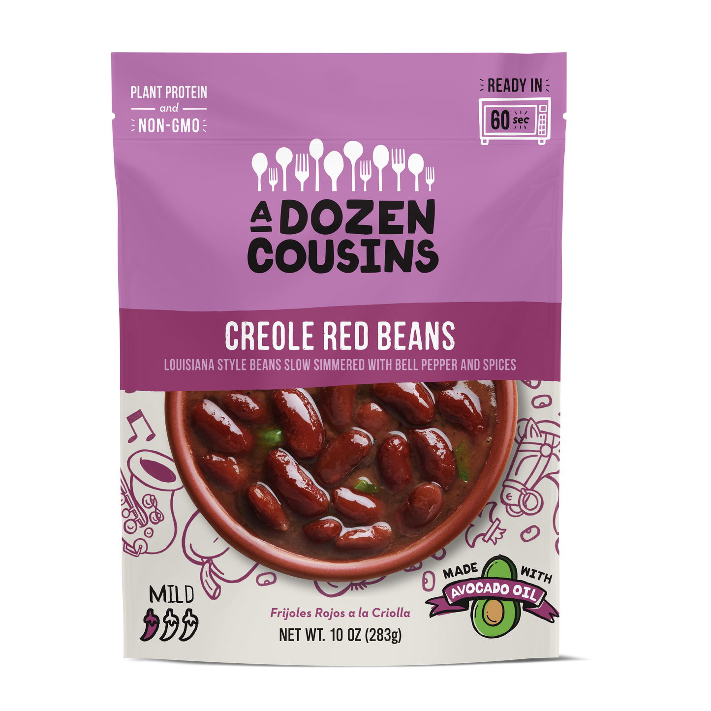Creole Red Beans (12 Pack)