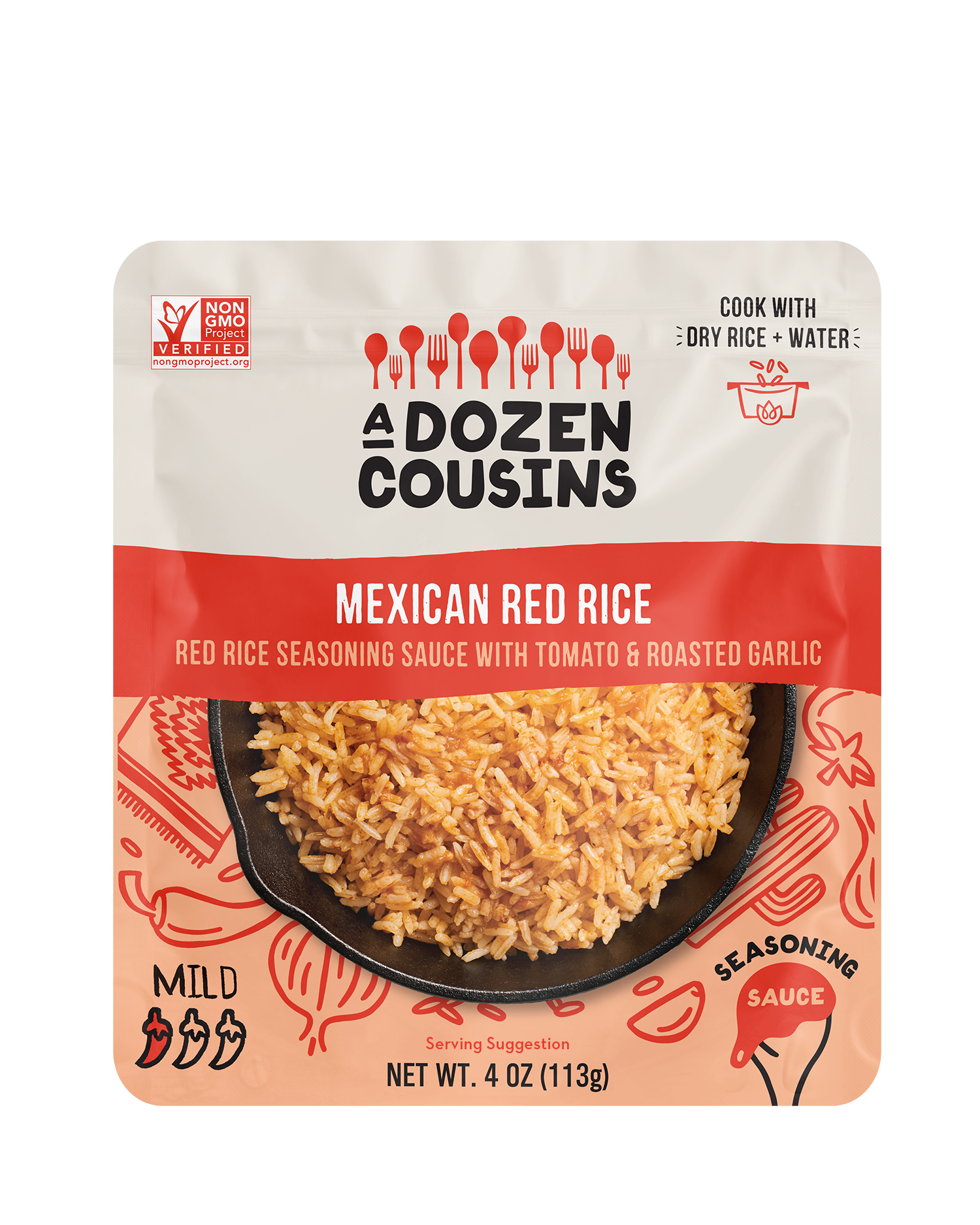 Mexican Red Rice Seasoning Sauce – A Dozen Cousins