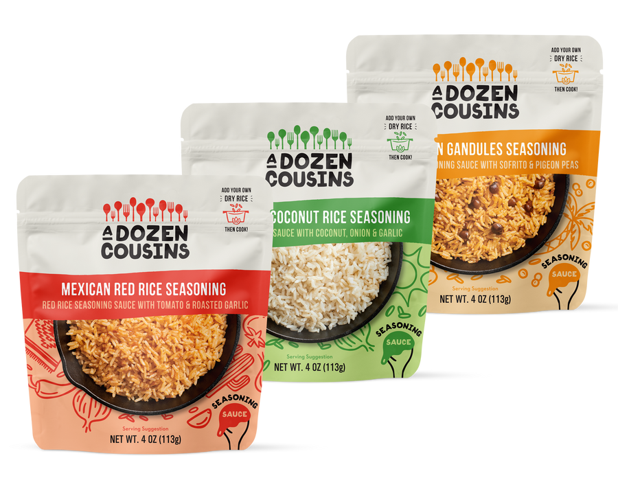 Rice Seasoning Sauce Variety Pack (10 Pack)