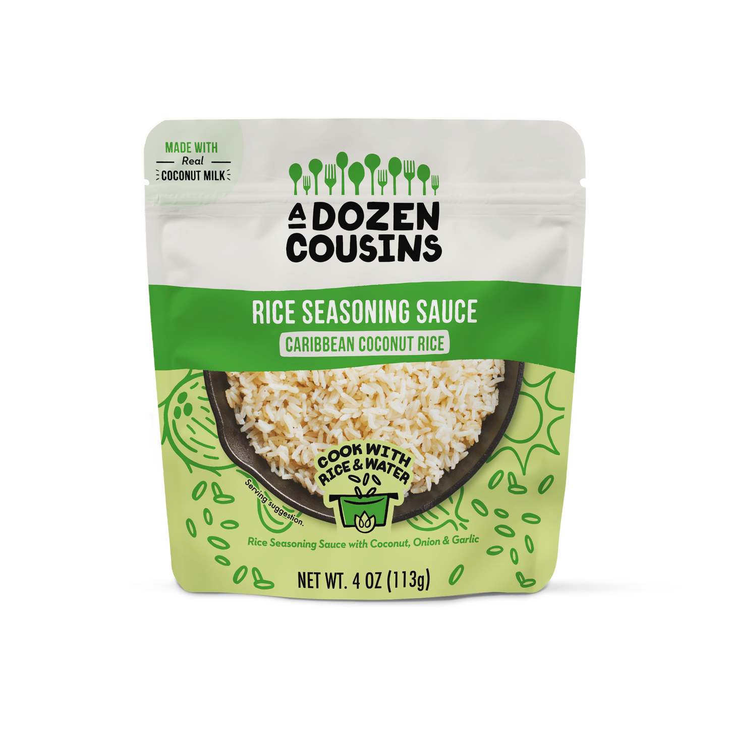 Caribbean Coconut Rice Seasoning Sauce (10 Pack)