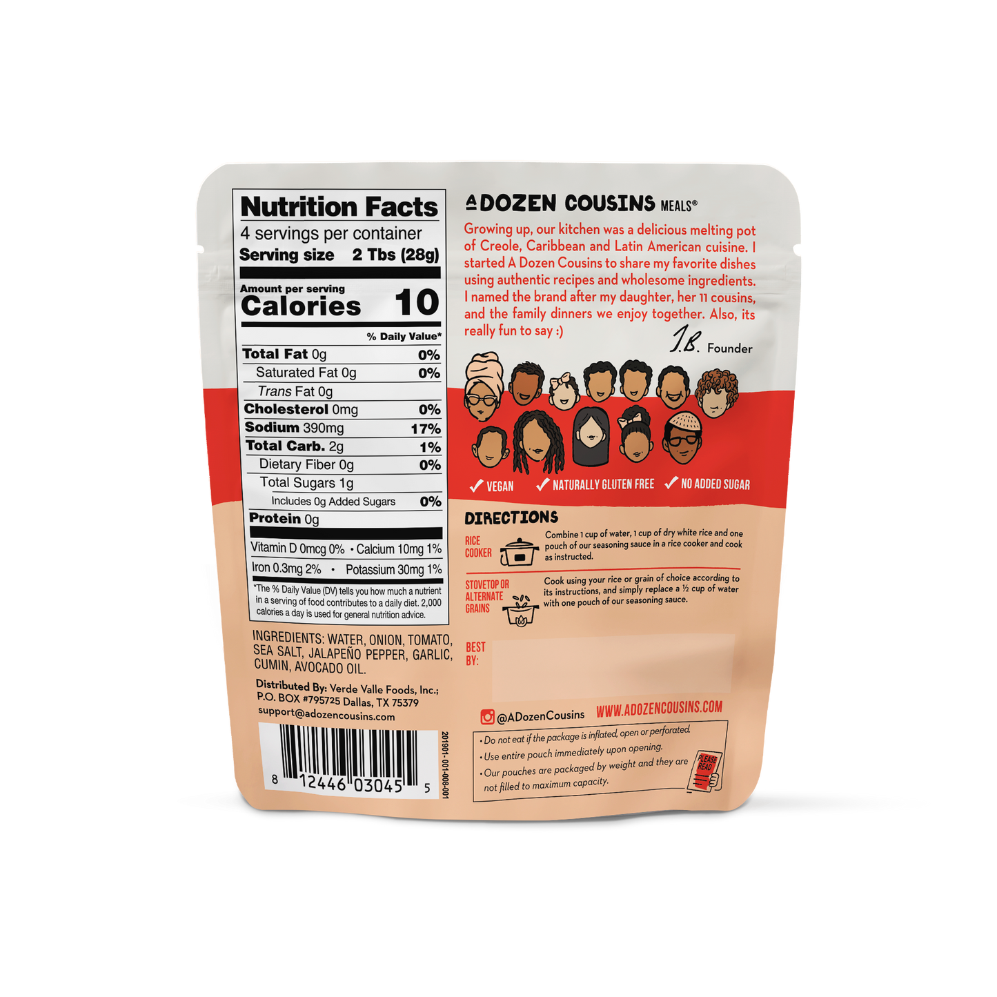 Mexican Red Rice Seasoning Sauce (10 Pack)