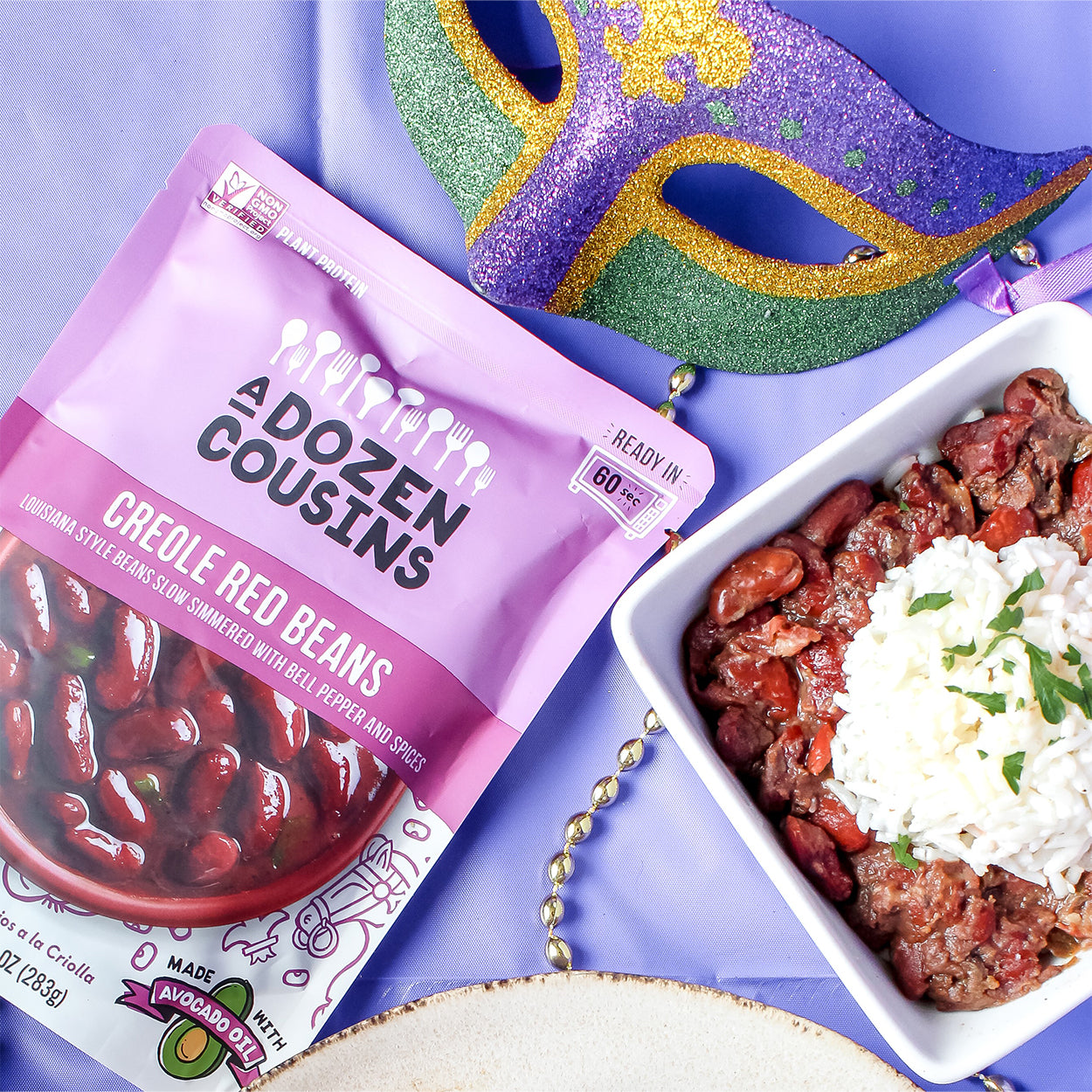 Creole Red Beans (12 Pack)
