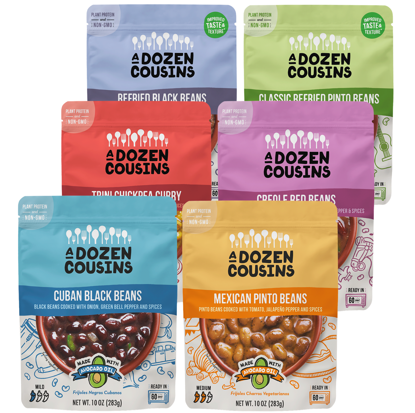 Bean Variety Pack (12 Pack)