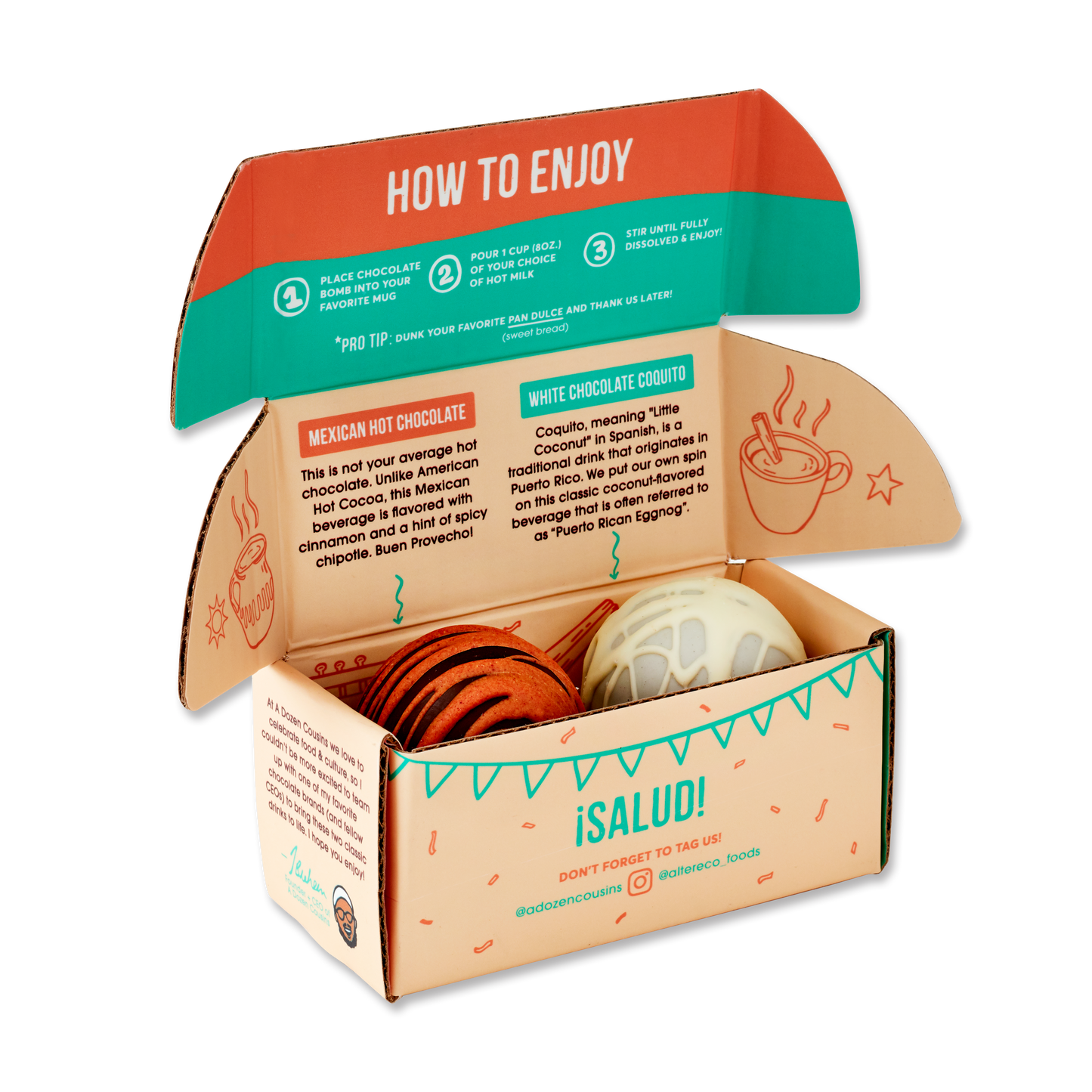 HOT COCOA BOMBS, HISPANIC HERITAGE MONTH - LIMITED EDITION